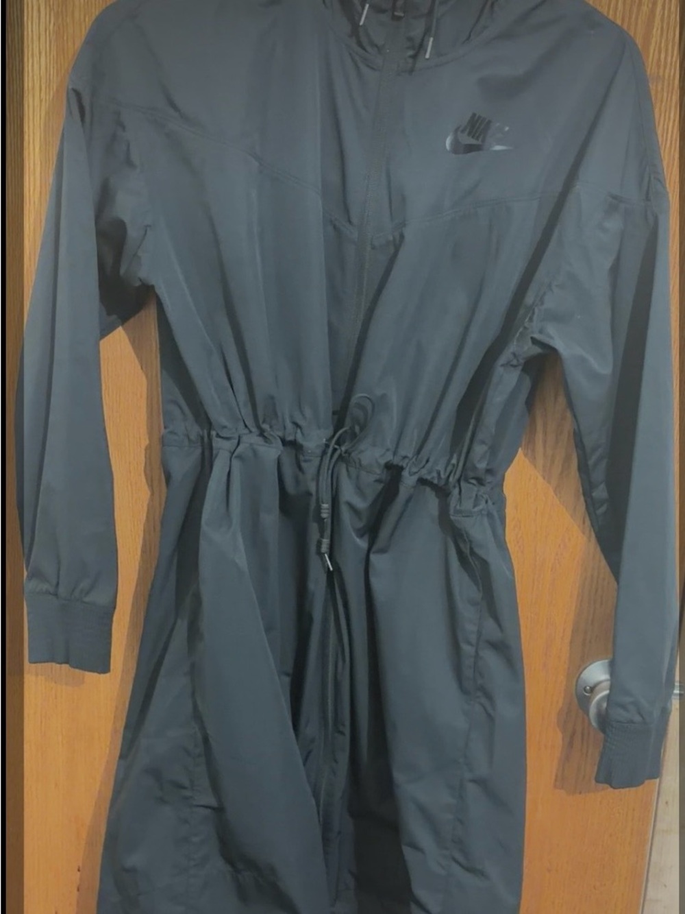 Black Nike Sportswear Windrunner Long Novelty Jacket